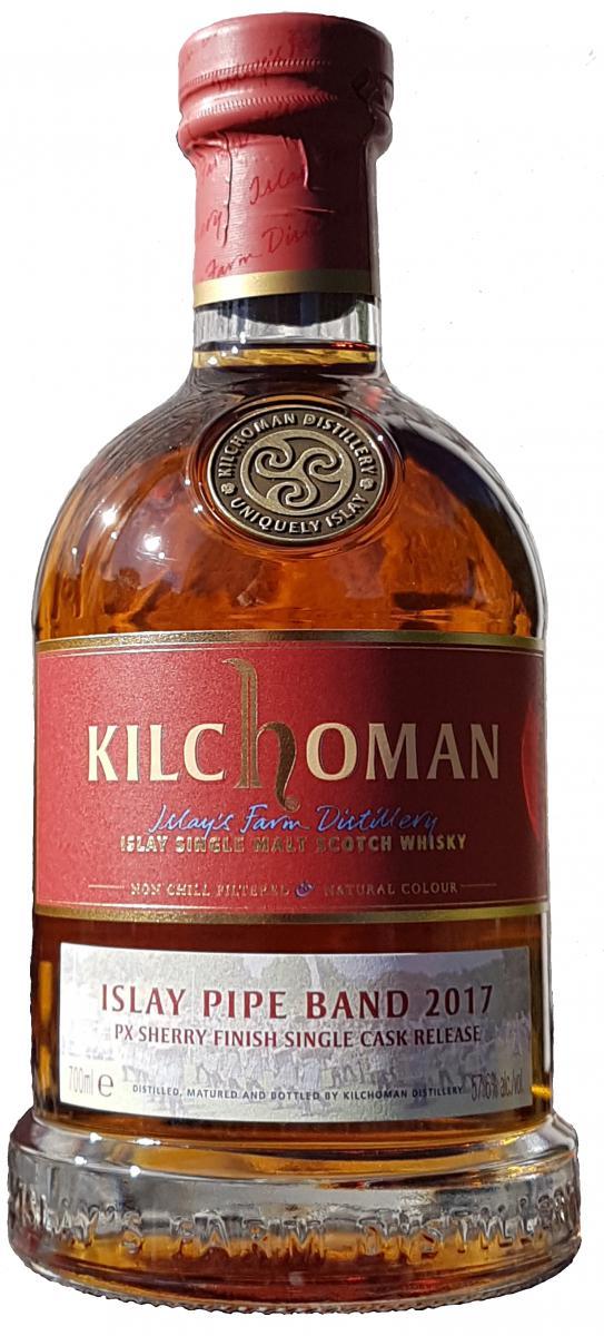 Kilchoman 2011  Islay Pipe Band 2017
