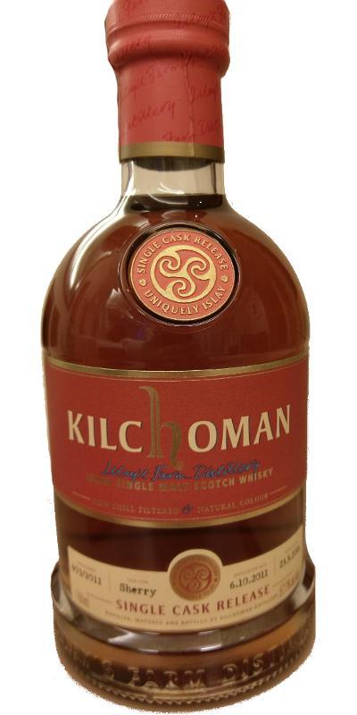 Kilchoman 2011  Single Cask Release