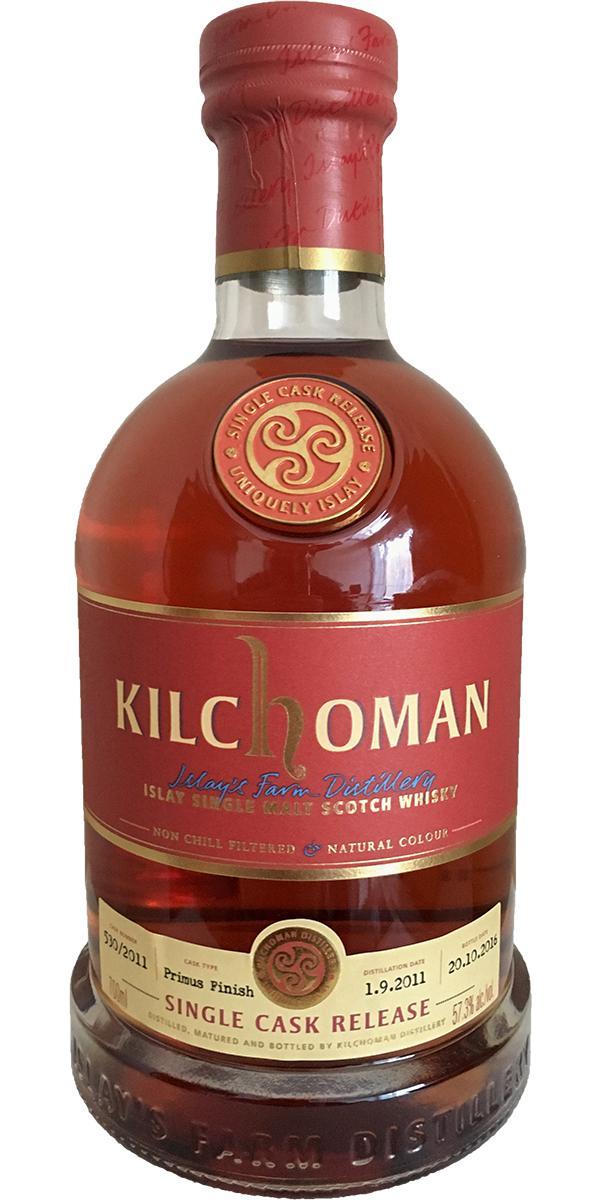 Kilchoman 2011 - Two Isles  Single Cask Release