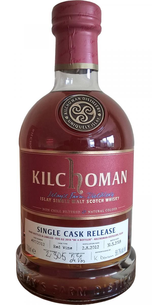 Kilchoman 2012  Single Cask Release