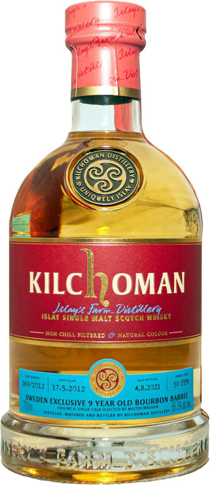 Kilchoman 2012  Single Cask Release