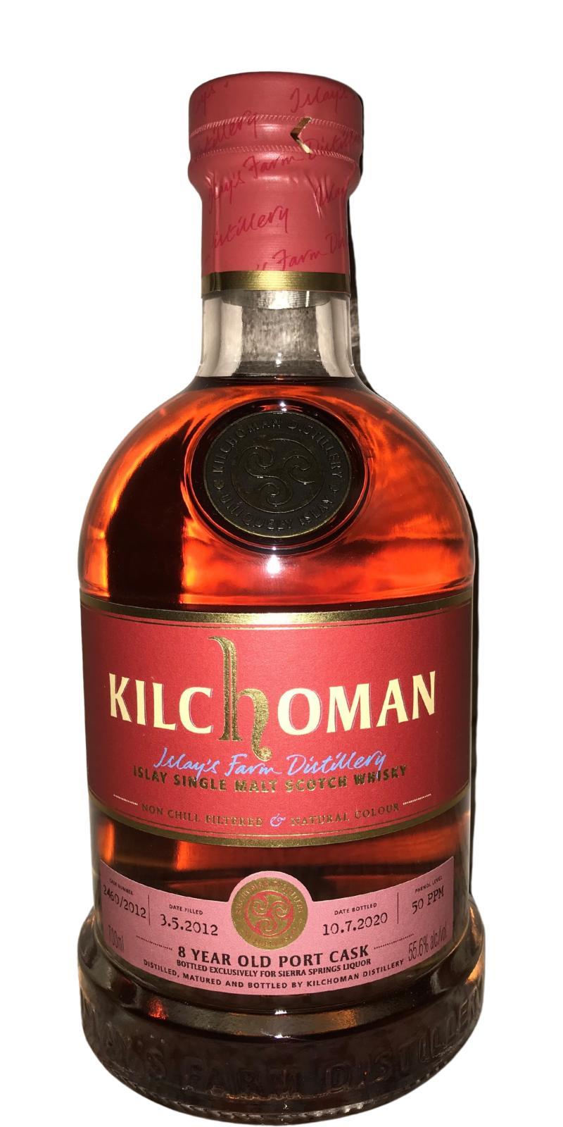 Kilchoman 2012  Port Cask