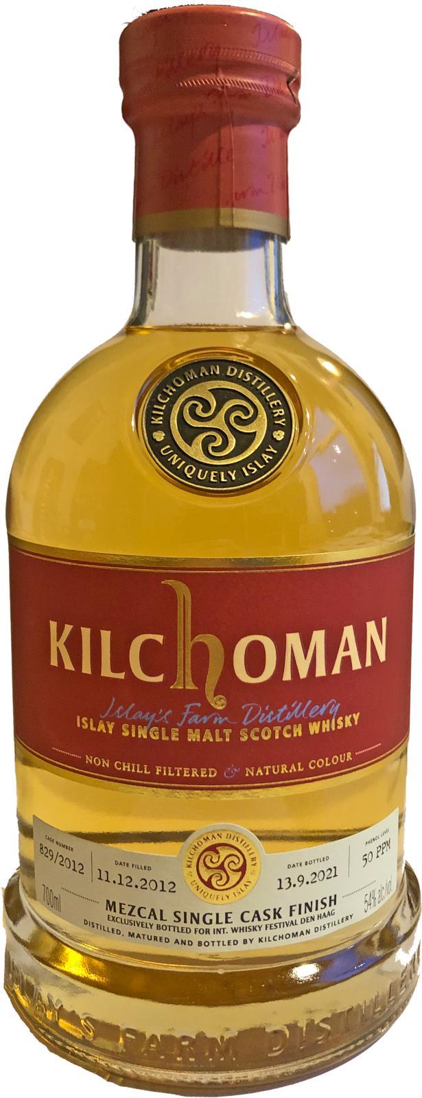 Kilchoman 2012  Mezcal Single Cask Finish