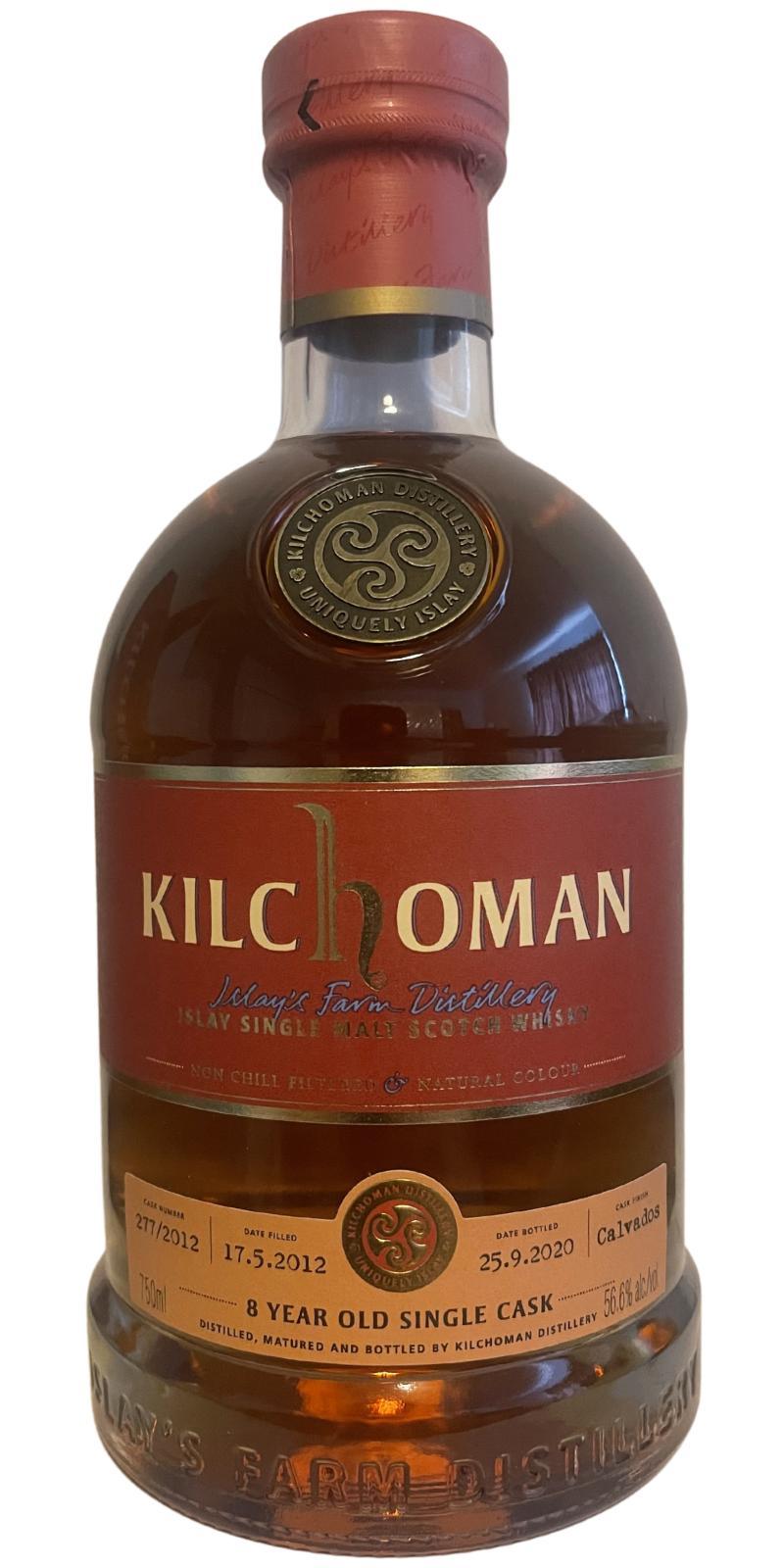 Kilchoman 2012  ImpEx Cask Evolution 03/2020