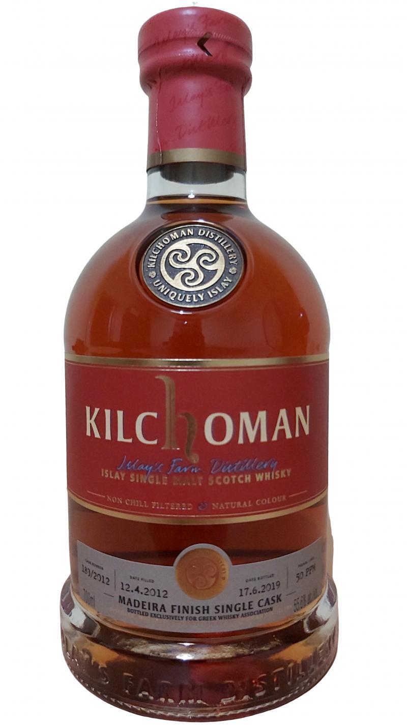 Kilchoman 2012  Madeira Finish Single Cask