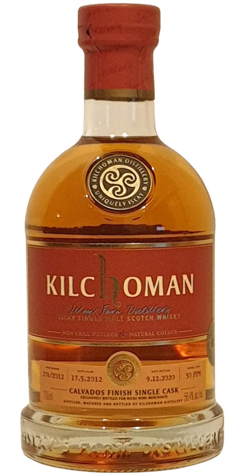 Kilchoman 2012  Single Cask