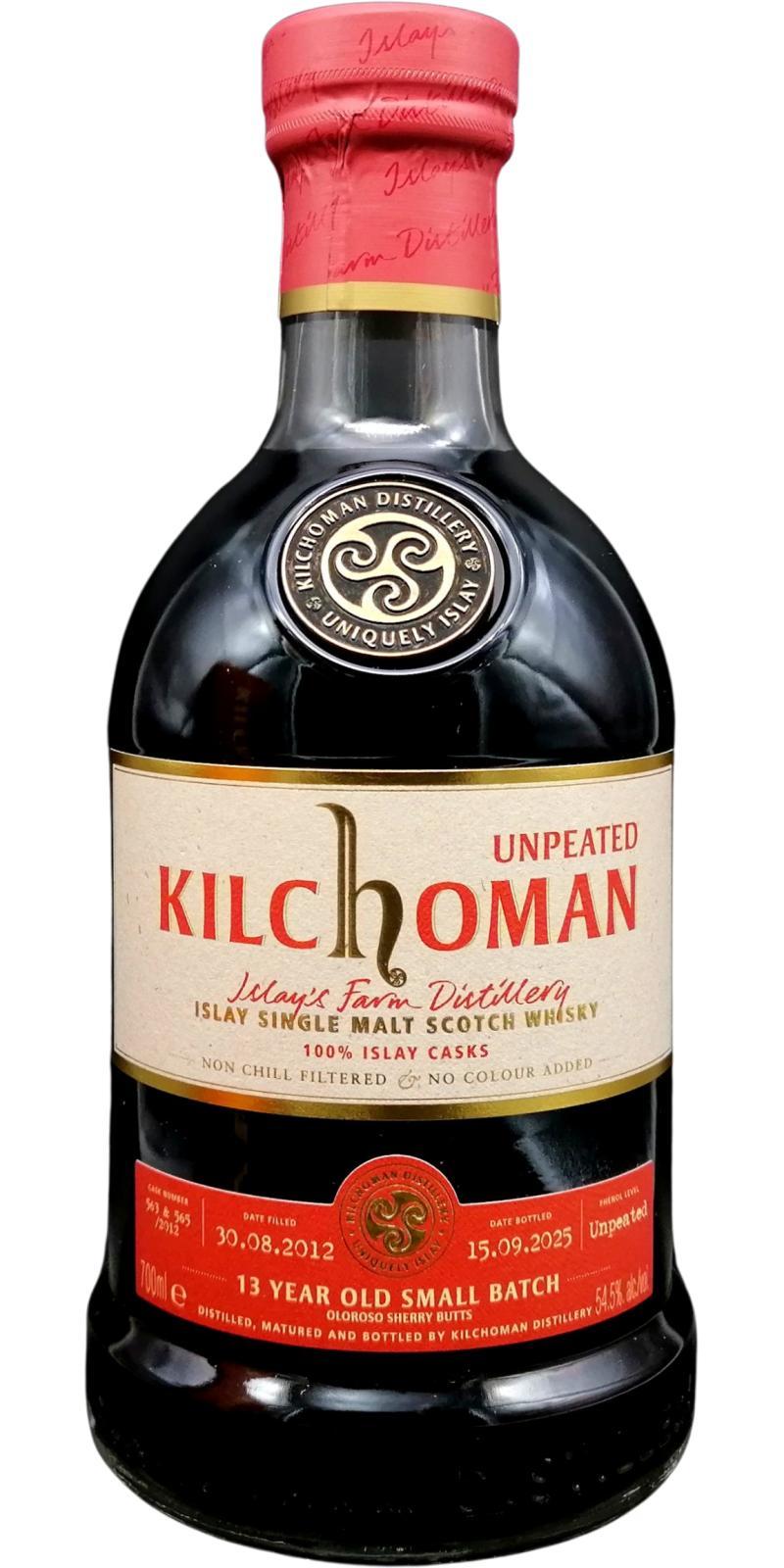 Kilchoman 2012  100% Islay