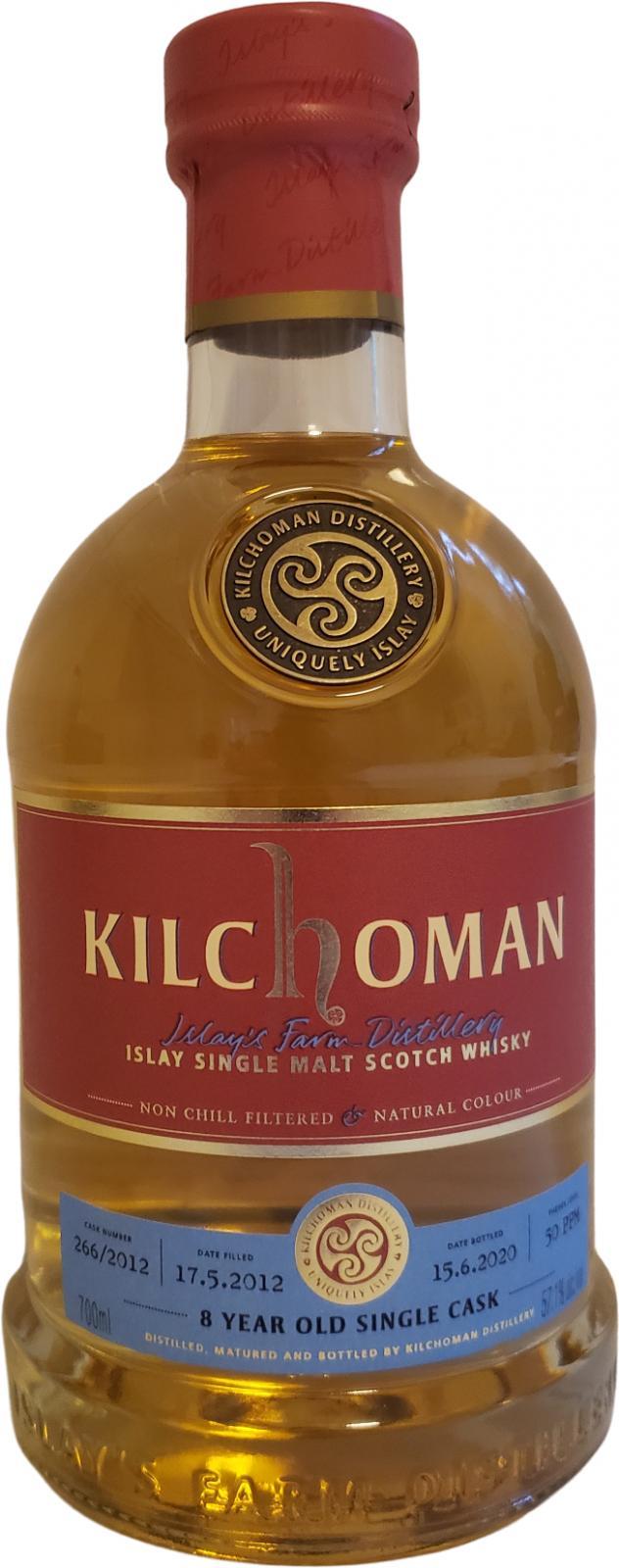 Kilchoman 2012  Single Cask Release