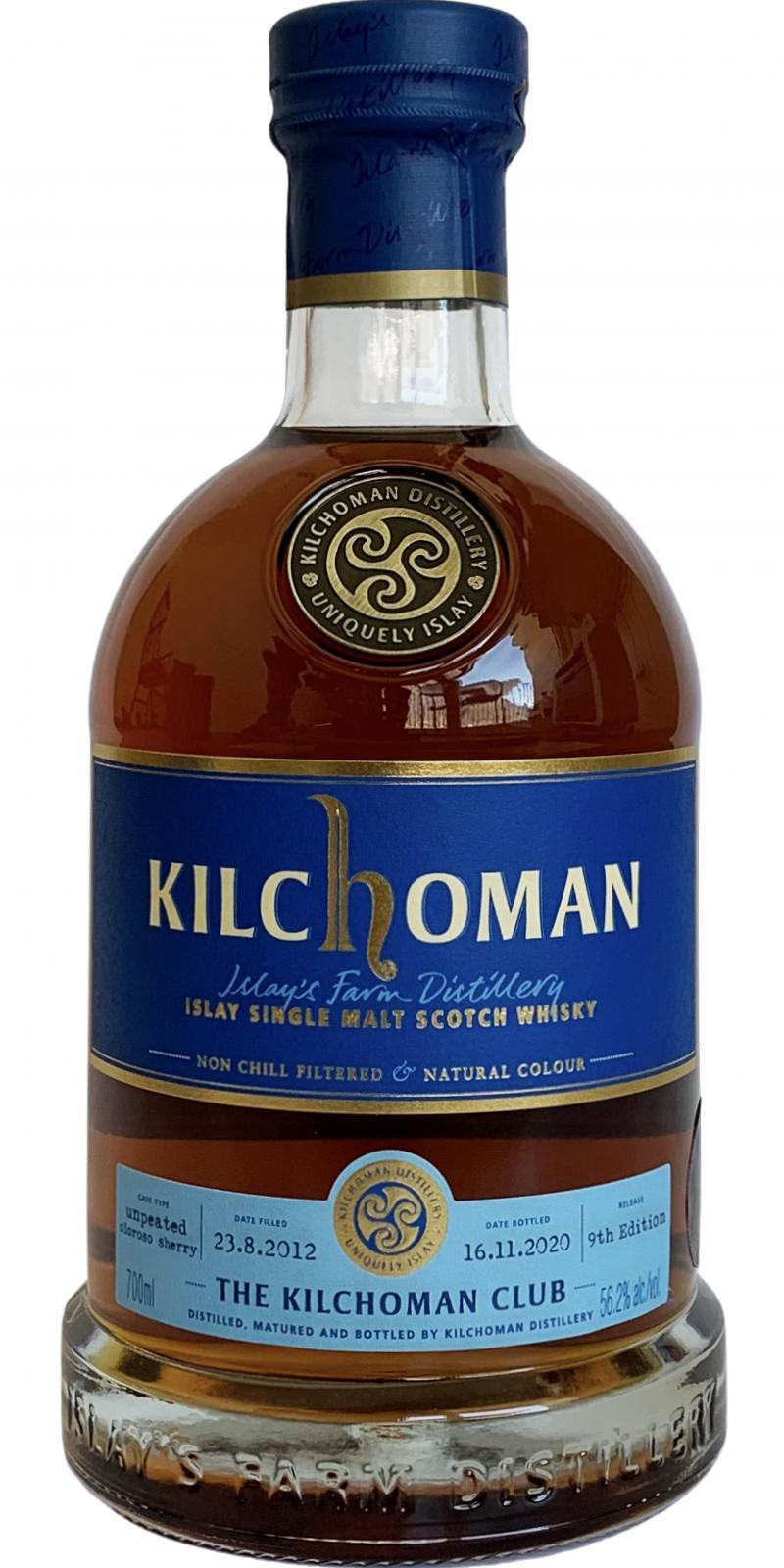 Kilchoman 2012  The Kilchoman Club - 9th Edition