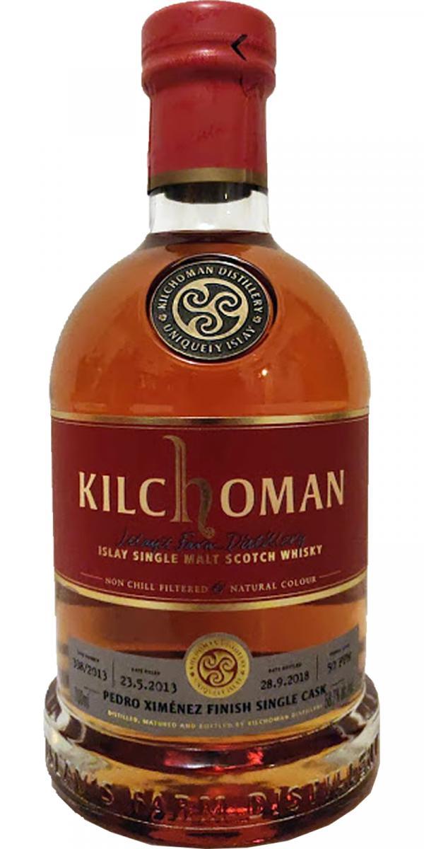 Kilchoman 2013  Pedro Ximénez Finish Single Cask