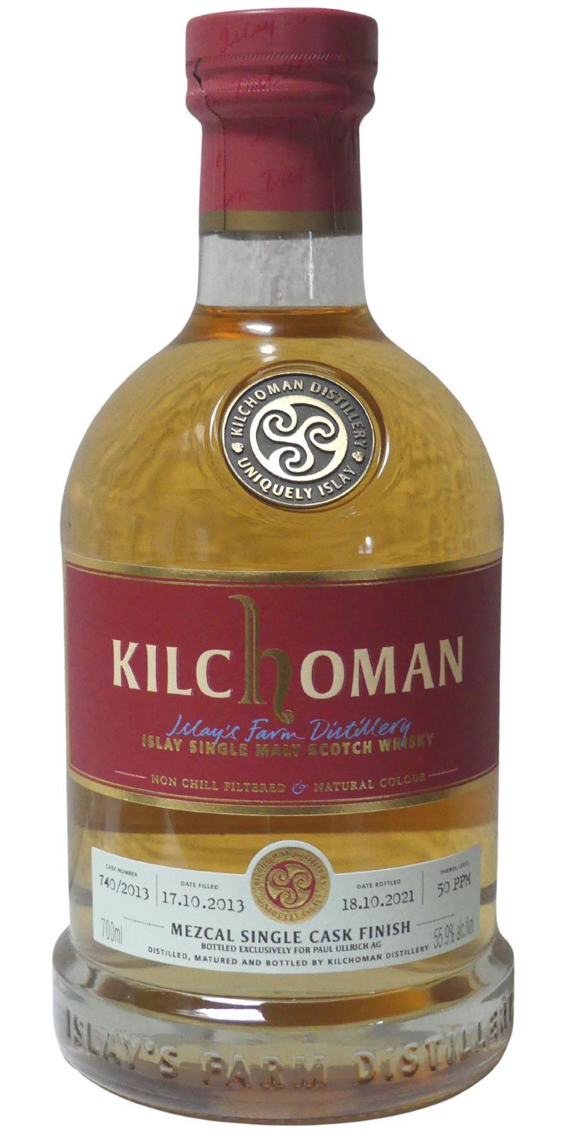 Kilchoman 2013  Single Cask Release
