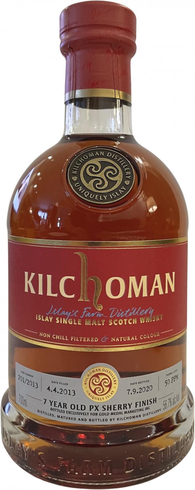 Kilchoman 2013  Single Cask Release