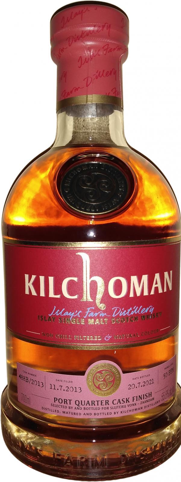 Kilchoman 2013  Port Quarter Cask Finish