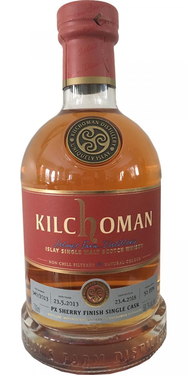 Kilchoman 2013  PX Sherry Finish Single Cask
