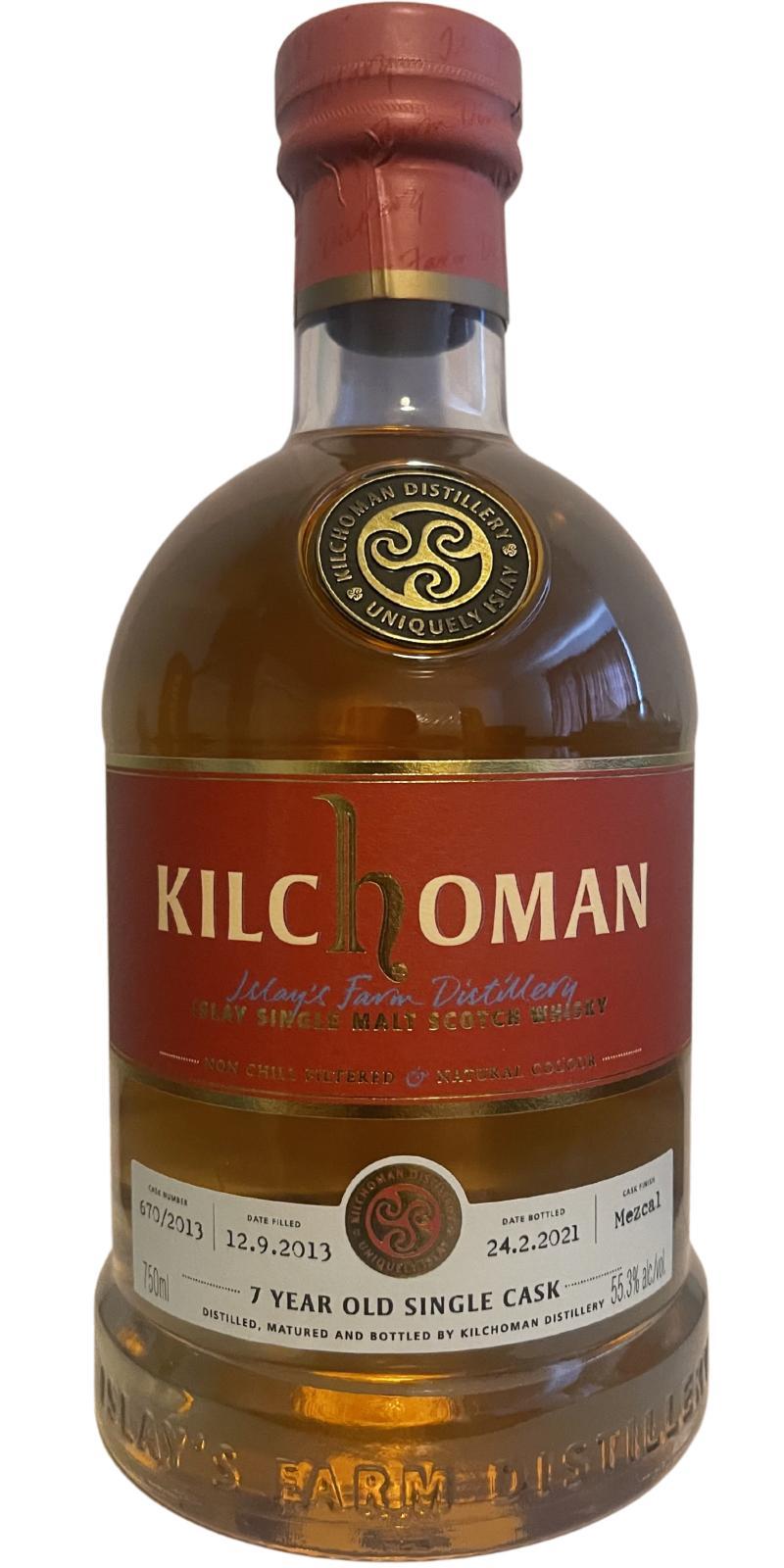 Kilchoman 2013  ImpEx Cask Evolution 01/2021