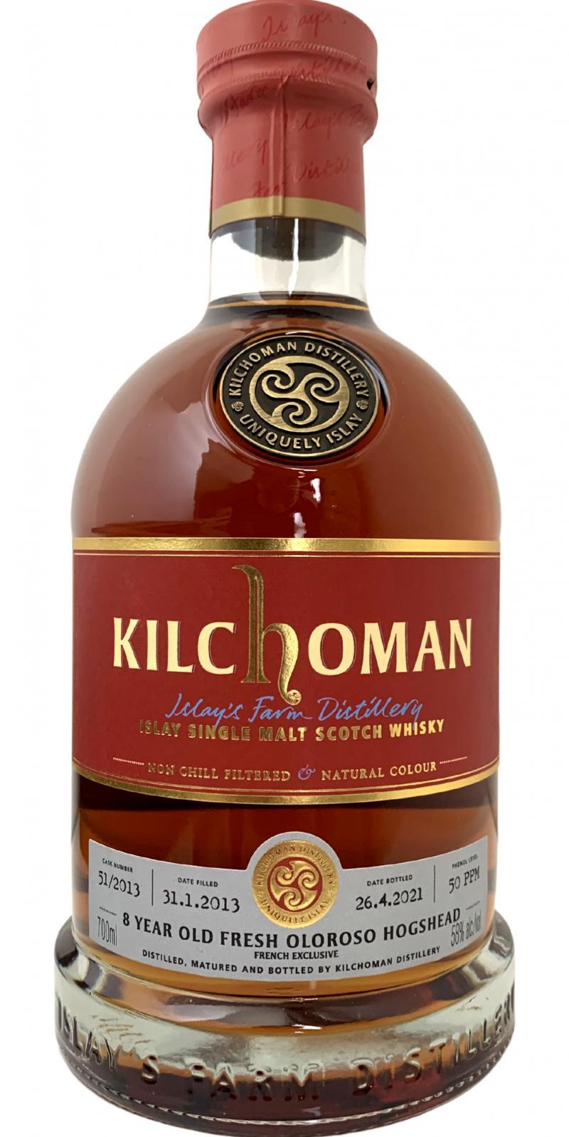 Kilchoman 2013  Single Cask Release