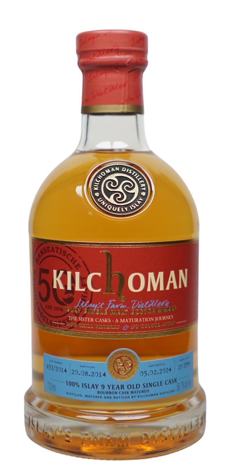Kilchoman 2014  The Sister Casks – A Maturation Journey