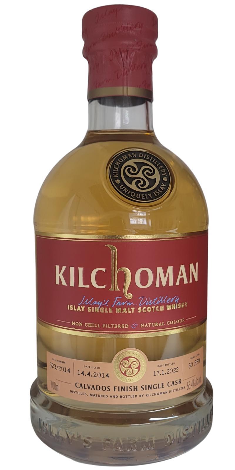 Kilchoman 2014  Single Cask Series