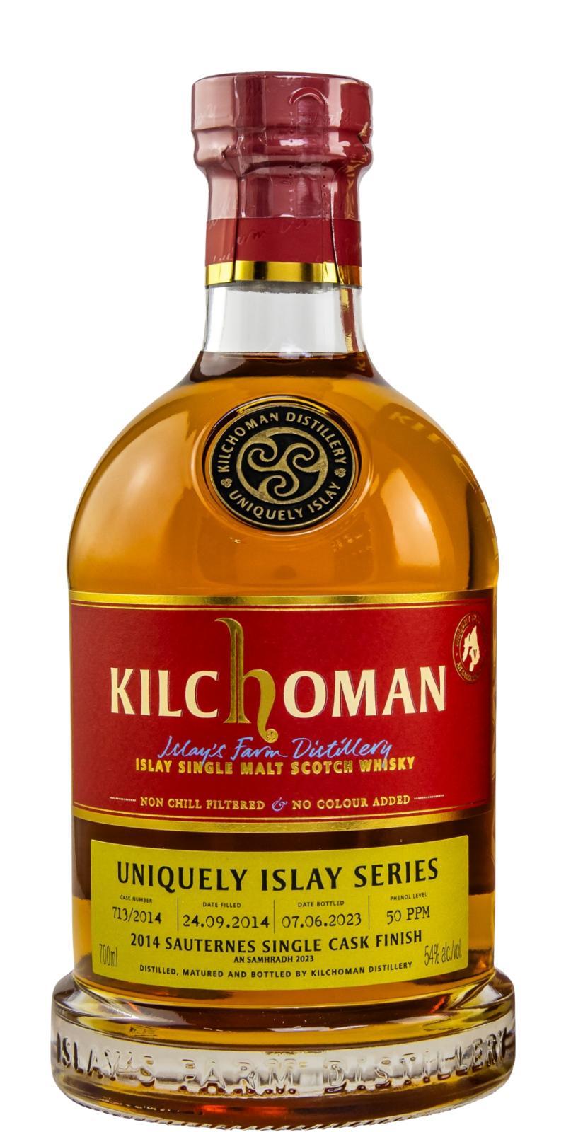 Kilchoman 2014  Uniquely Islay Series - An Samhradh 2023