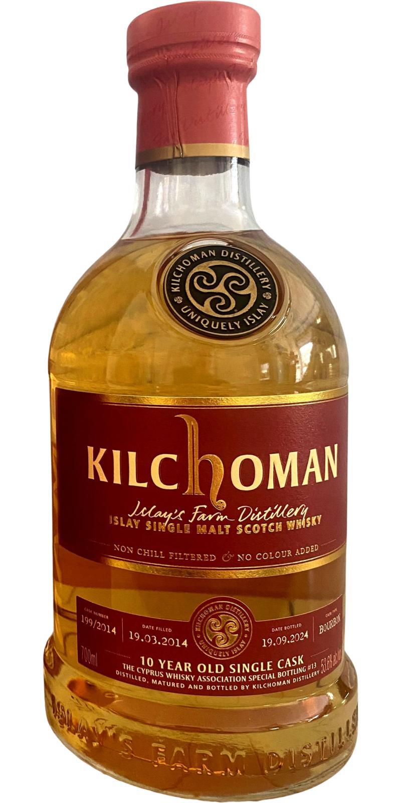 Kilchoman 2014  Single Cask
