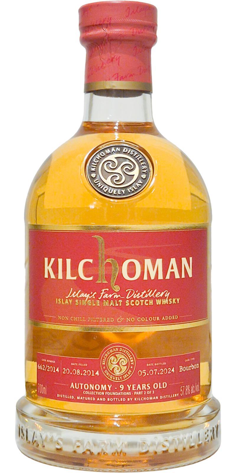 Kilchoman 2014  Collection Foundations