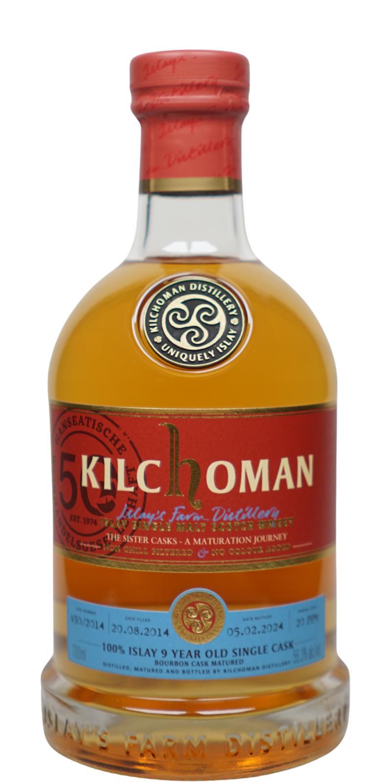 Kilchoman 2014  The Sister Casks – A Maturation Journey