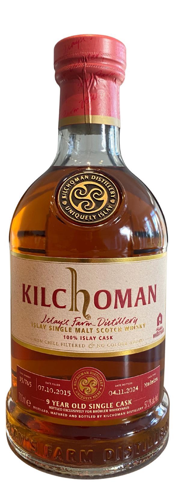 Kilchoman 2015  Single Cask Release 100％ Islay