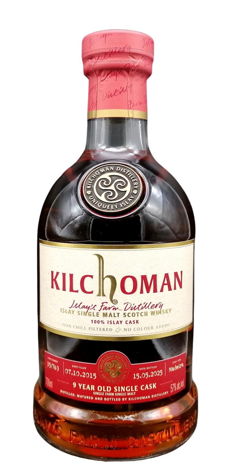Kilchoman 2015  100% Islay Cask