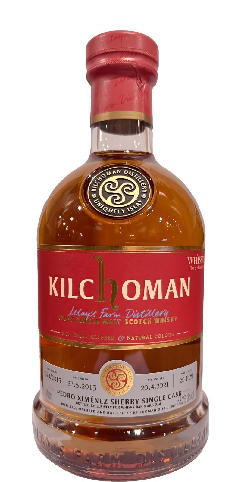 Kilchoman 2015  Single Cask