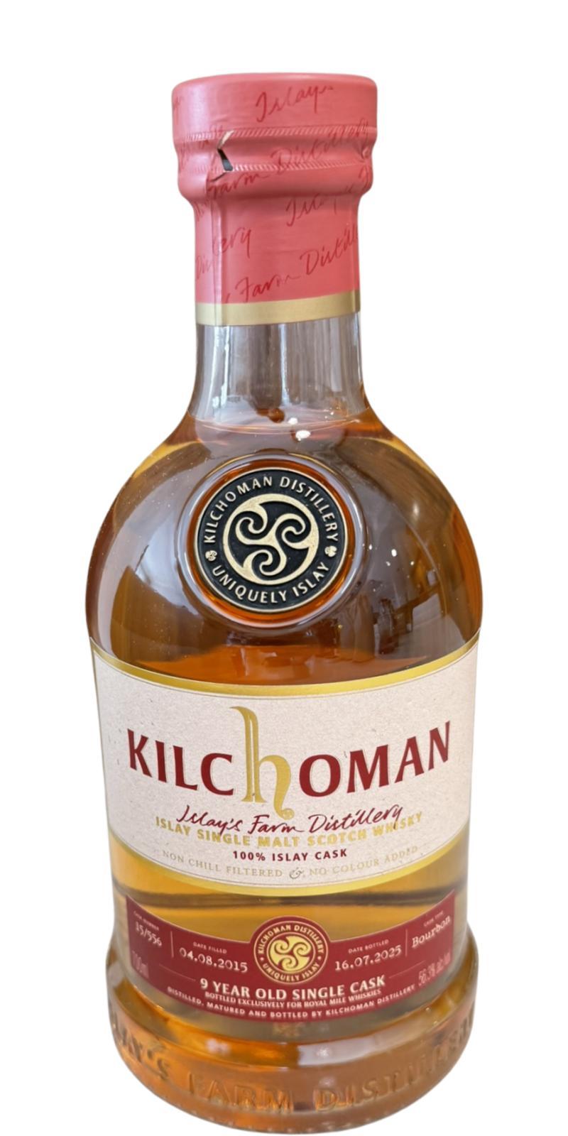 Kilchoman 2015  100 % Islay