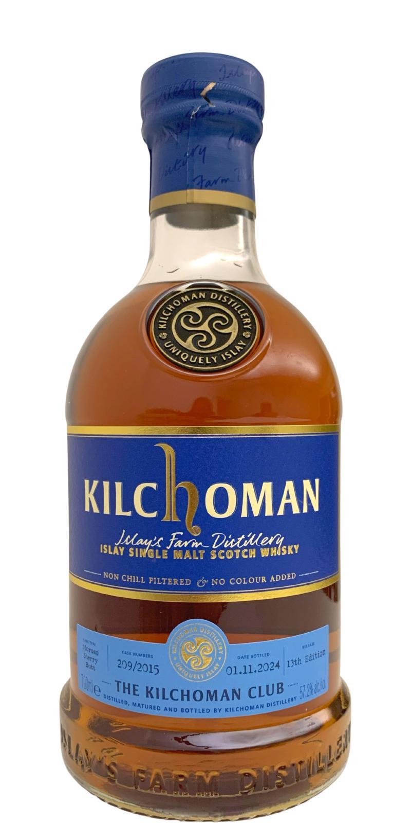 Kilchoman 2015  The Kilchoman Club - 13th Edition