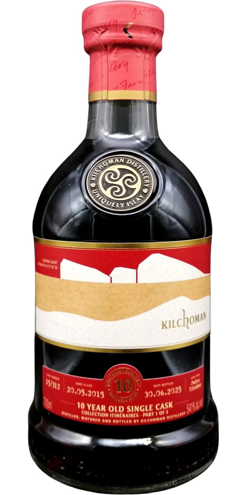 Kilchoman 2015  Collection Itinéraires