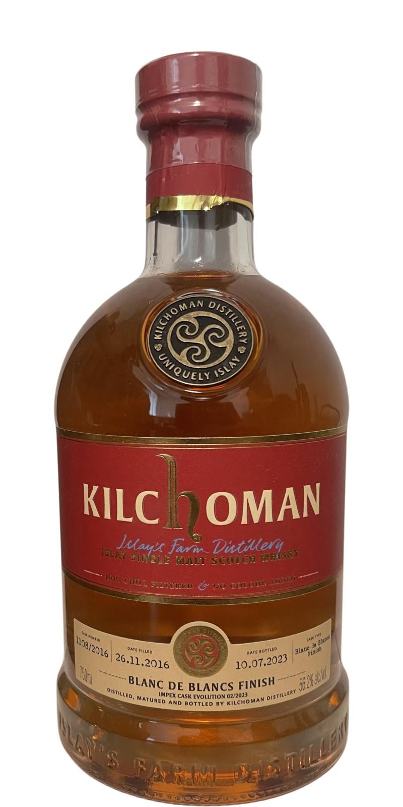 Kilchoman 2016  ImpEx Cask Evolution 02/2023