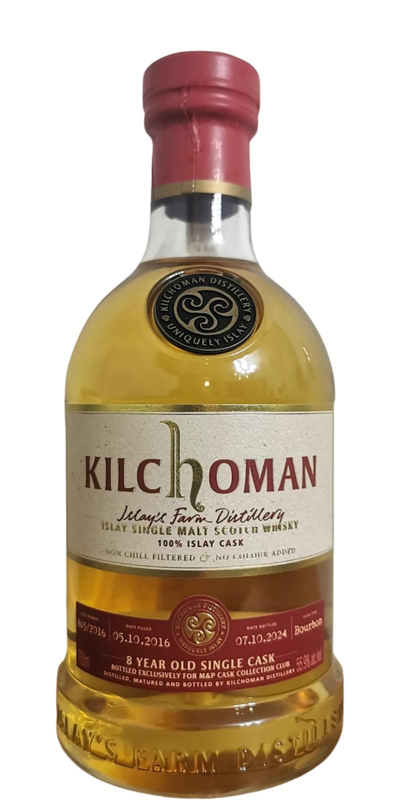Kilchoman 2016  Single Cask for M&P Poland