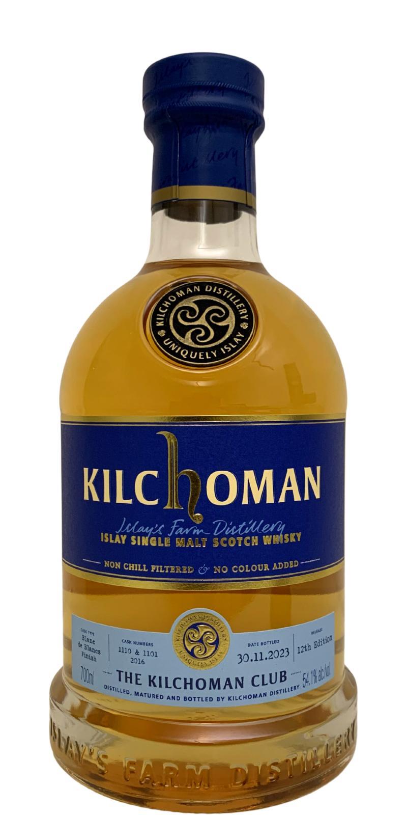 Kilchoman 2016  The Kilchoman Club - 12th Edition