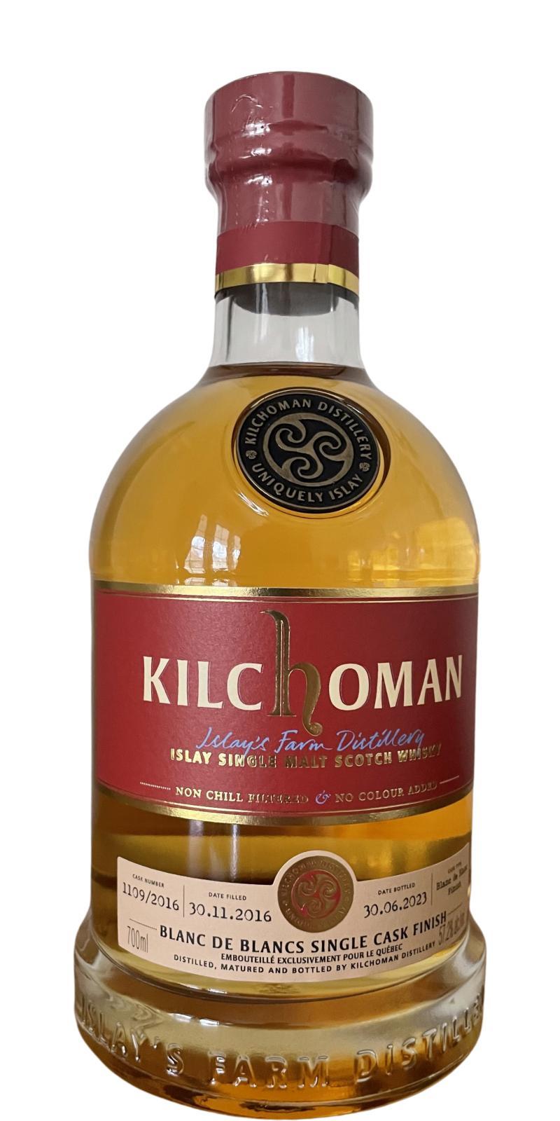 Kilchoman 2016  Single Cask Release
