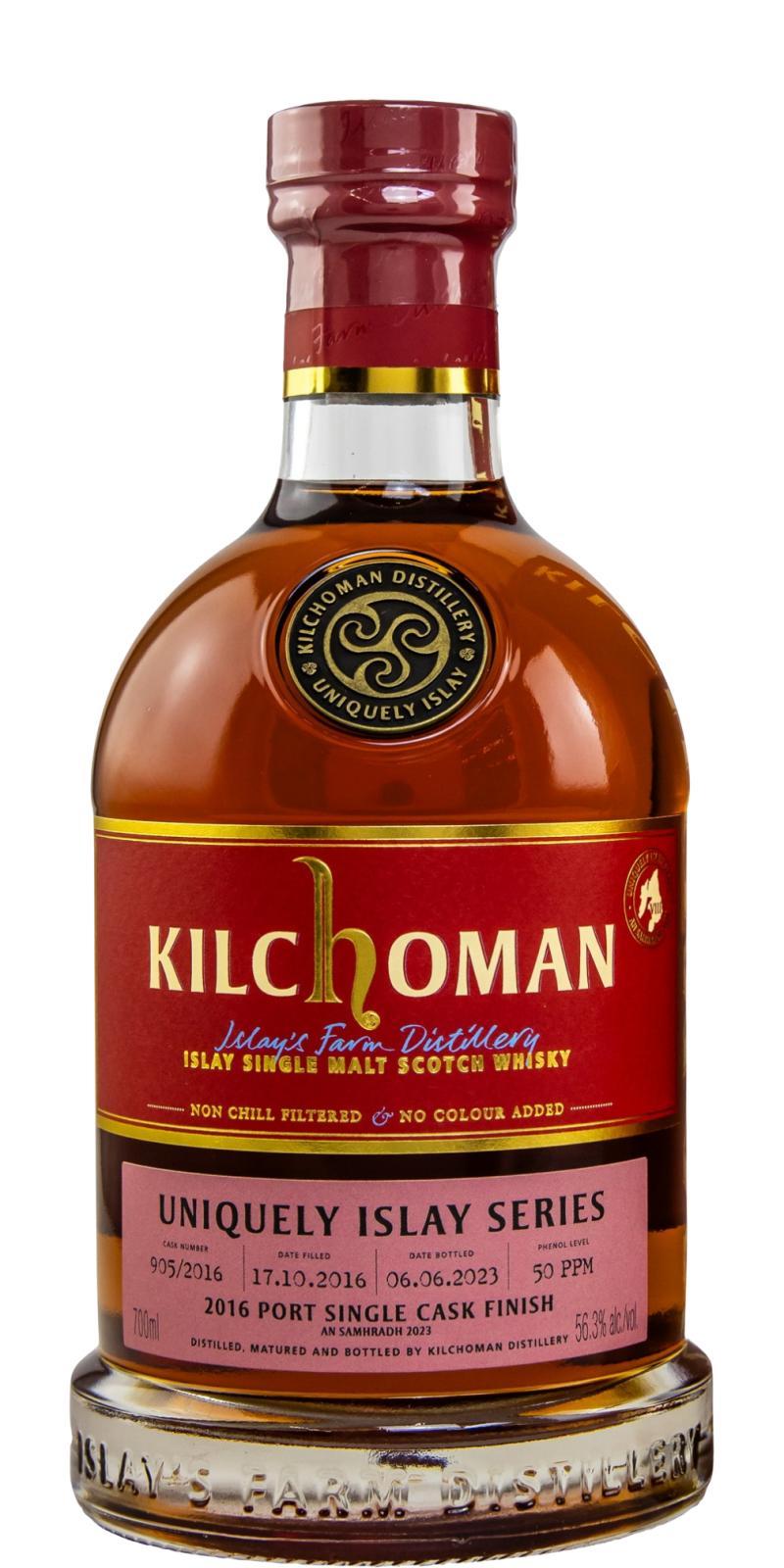 Kilchoman 2016  Uniquely Islay Series - An Samhradh 2023