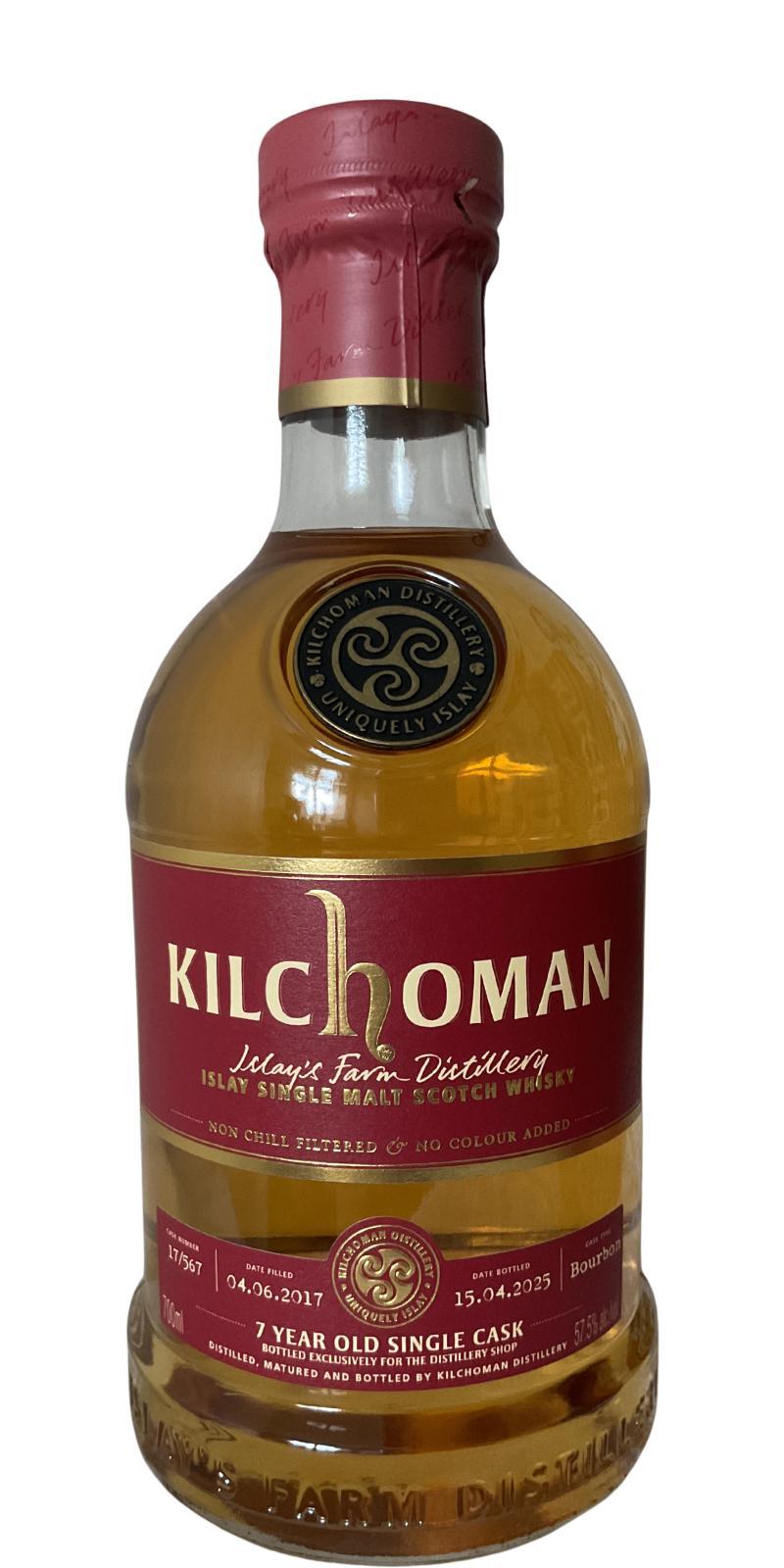 Kilchoman 2017  Distillery Exclusive