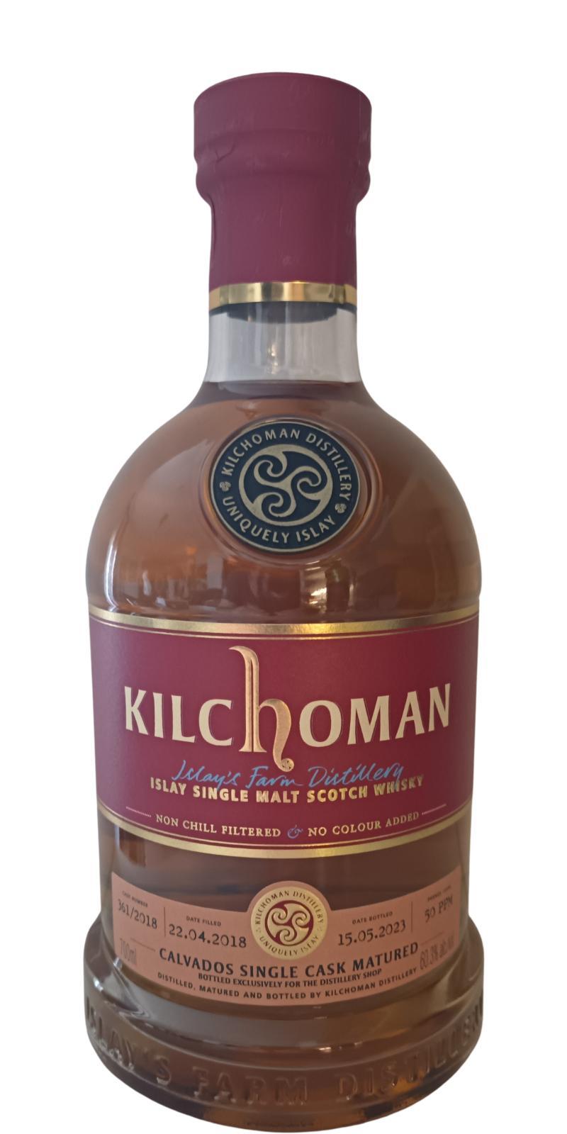 Kilchoman 2018  Single Cask Matured