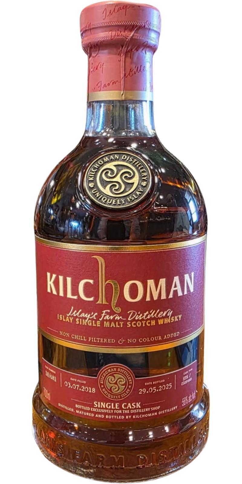 Kilchoman 2018  Fèis Ìle 2025 - Be-a-Bottler Event