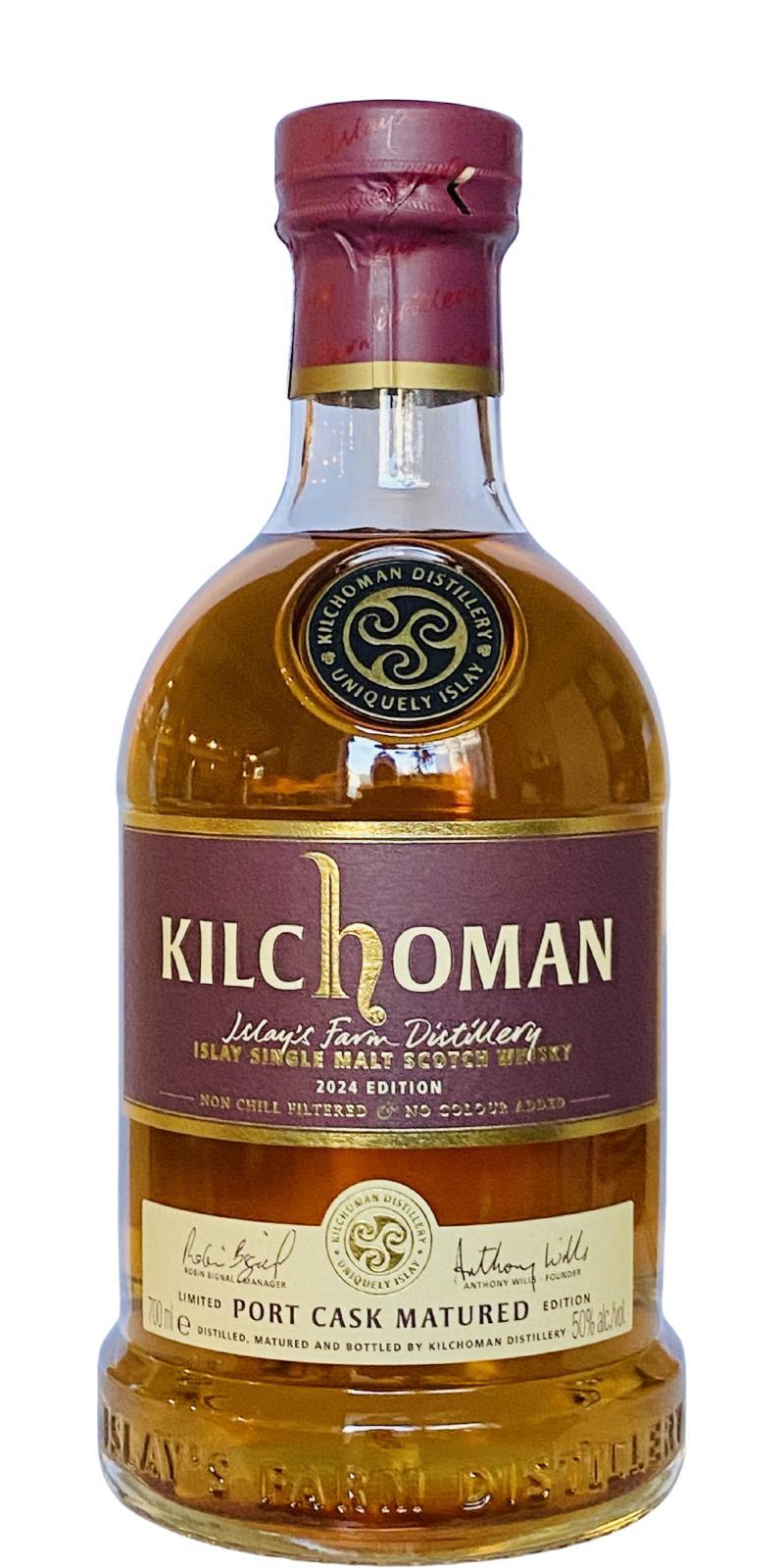 Kilchoman 2018  Port Cask Matured  - 2024 Edition