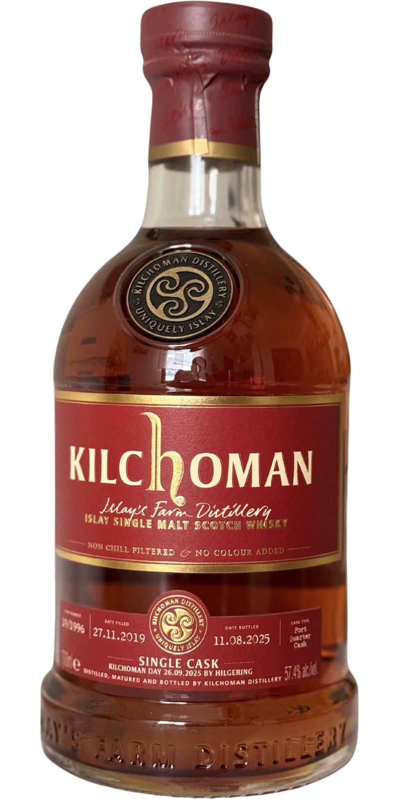 Kilchoman 2019  Single Cask