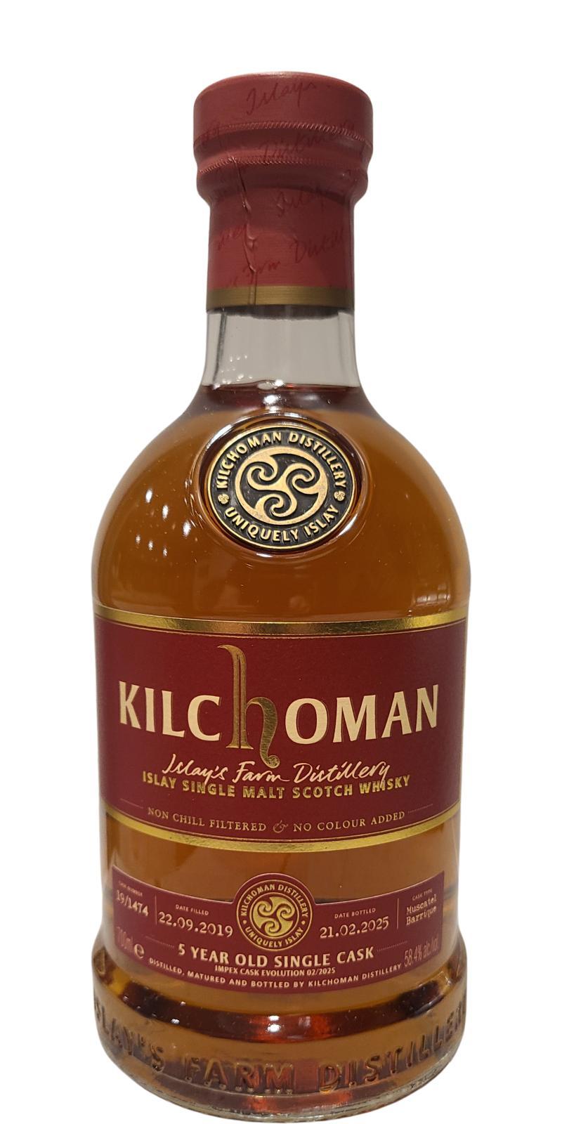 Kilchoman 2019  ImpEx Cask Evolution 02/2025