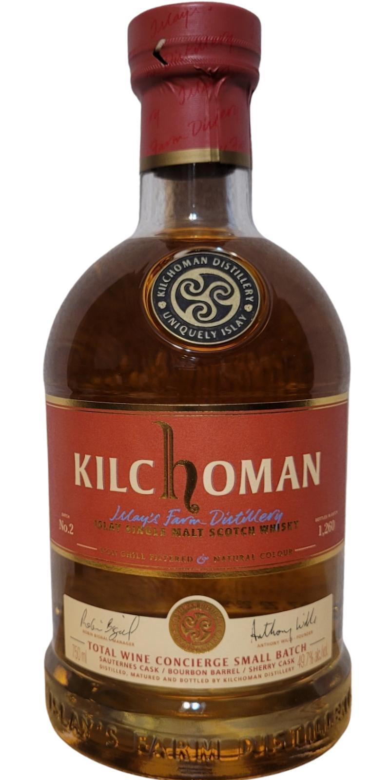Kilchoman Concierge Small Batch No 2