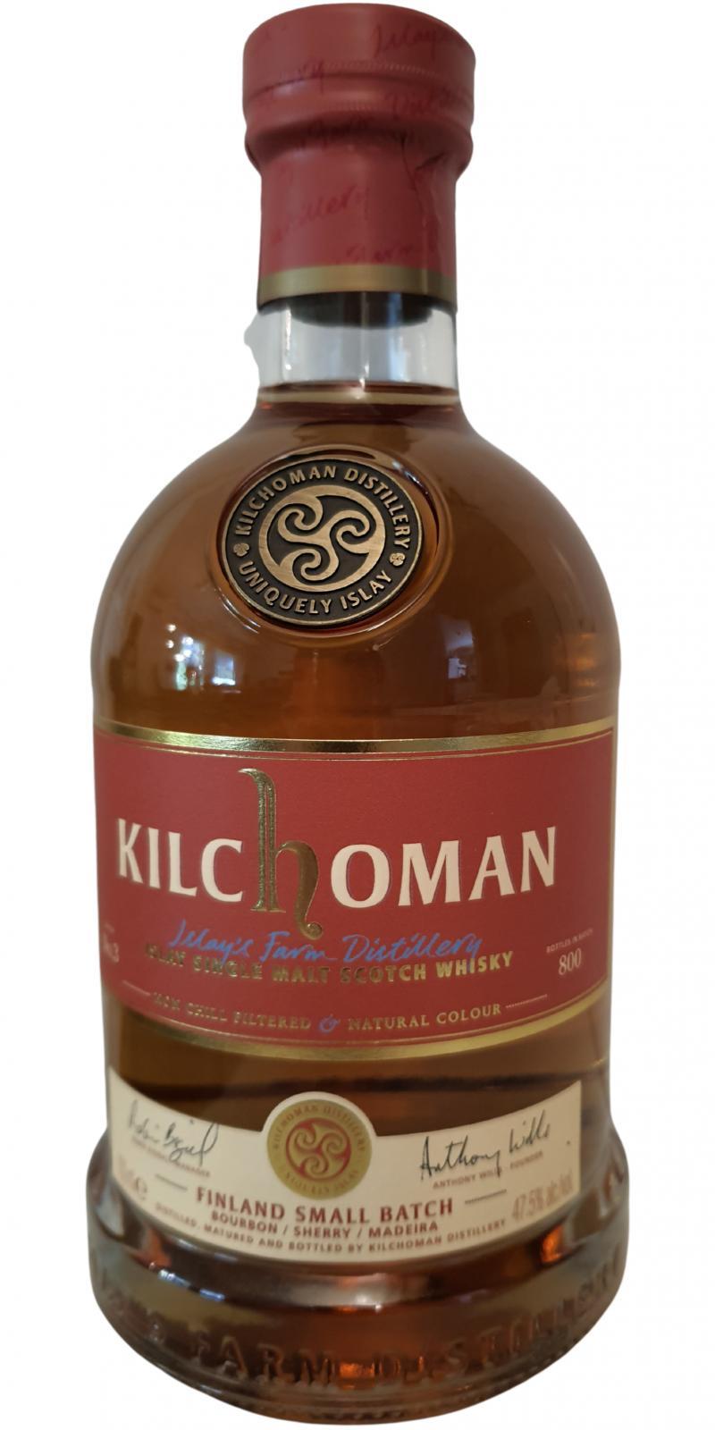 Kilchoman Finland  Small Batch Release No. 3