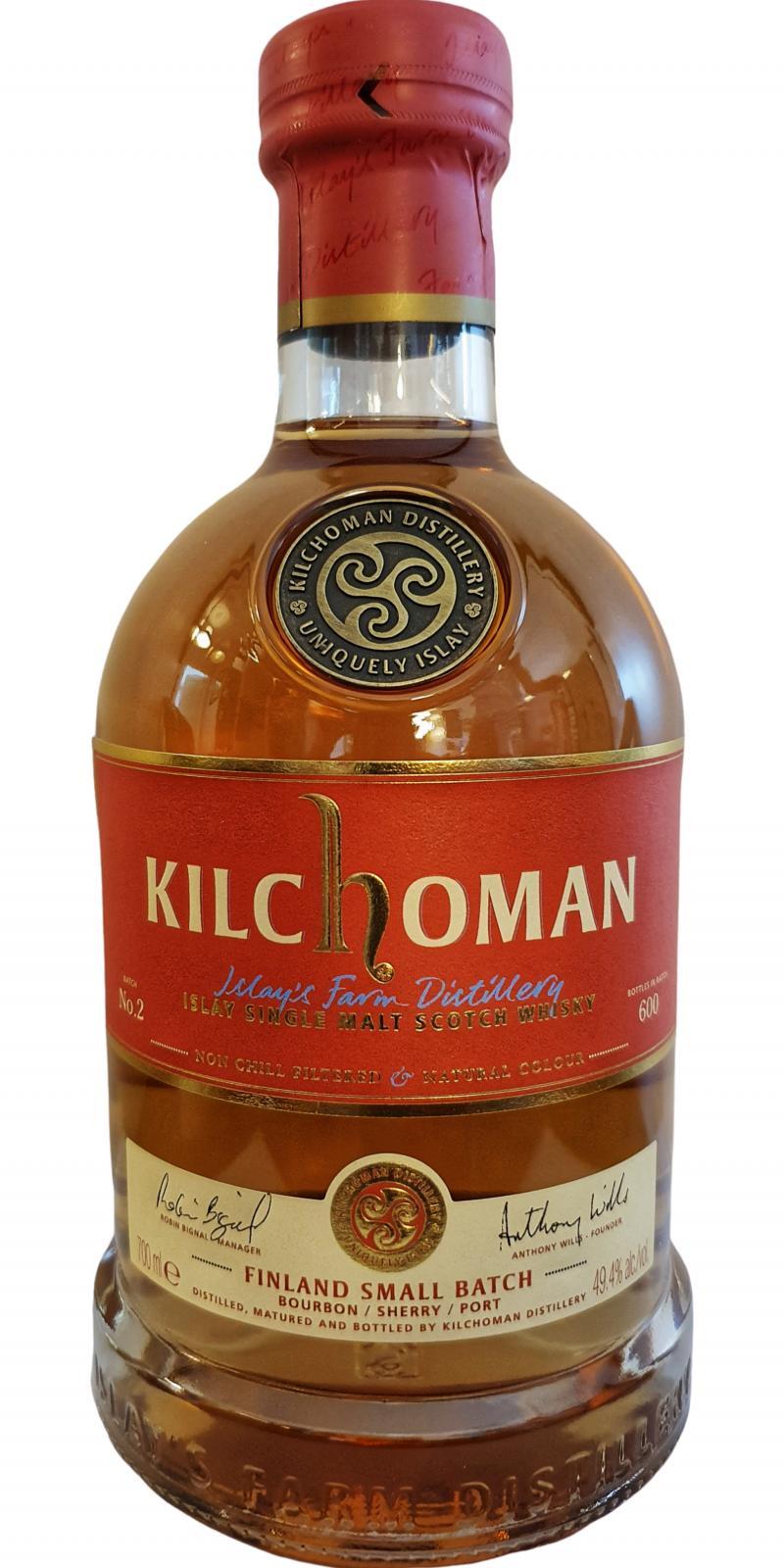 Kilchoman Finland  Small Batch Release No. 2