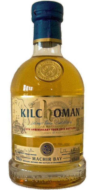 Kilchoman Machir Bay  10th Anniversary Tour 2015