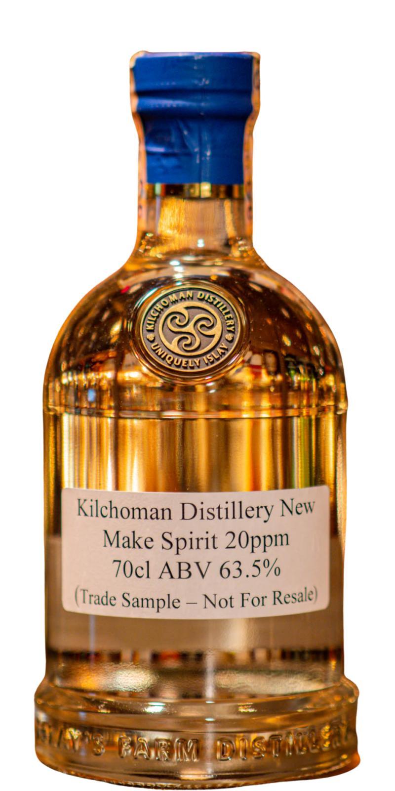 Kilchoman New Make Spirit 20ppm