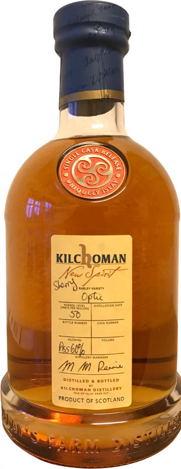 Kilchoman New Spirit  Optic