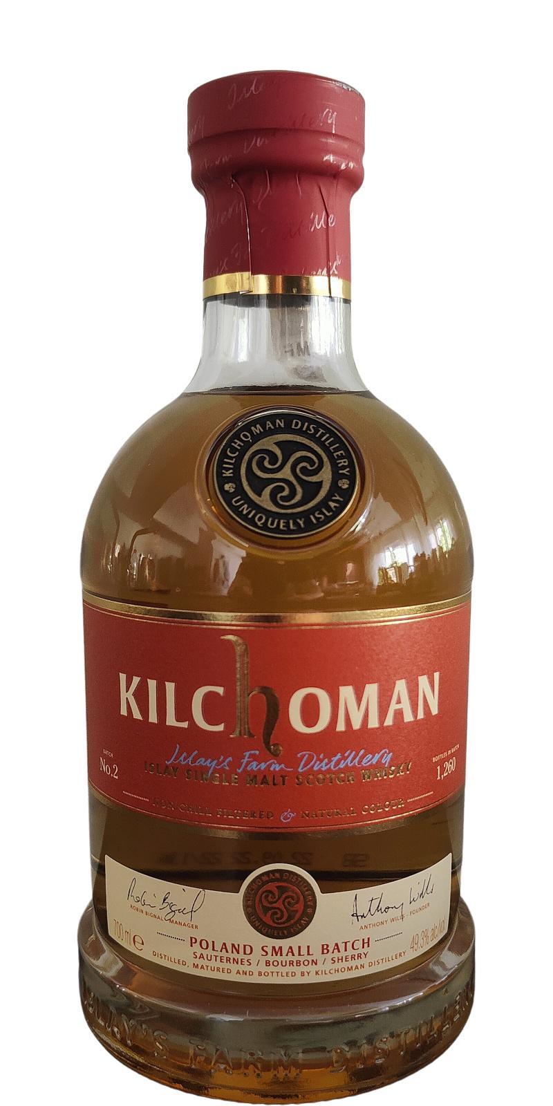 Kilchoman Poland   Small Batch No. 2